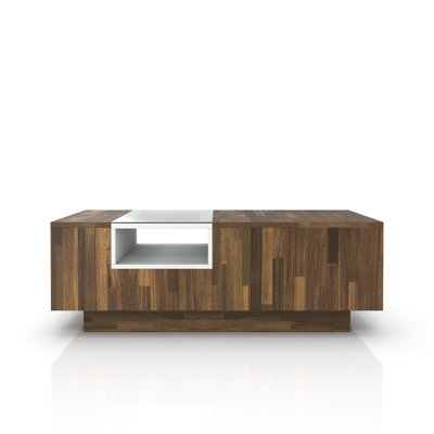 Table basse robuste avec rangement