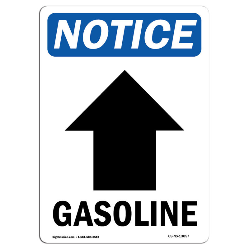 Gasoline Sign