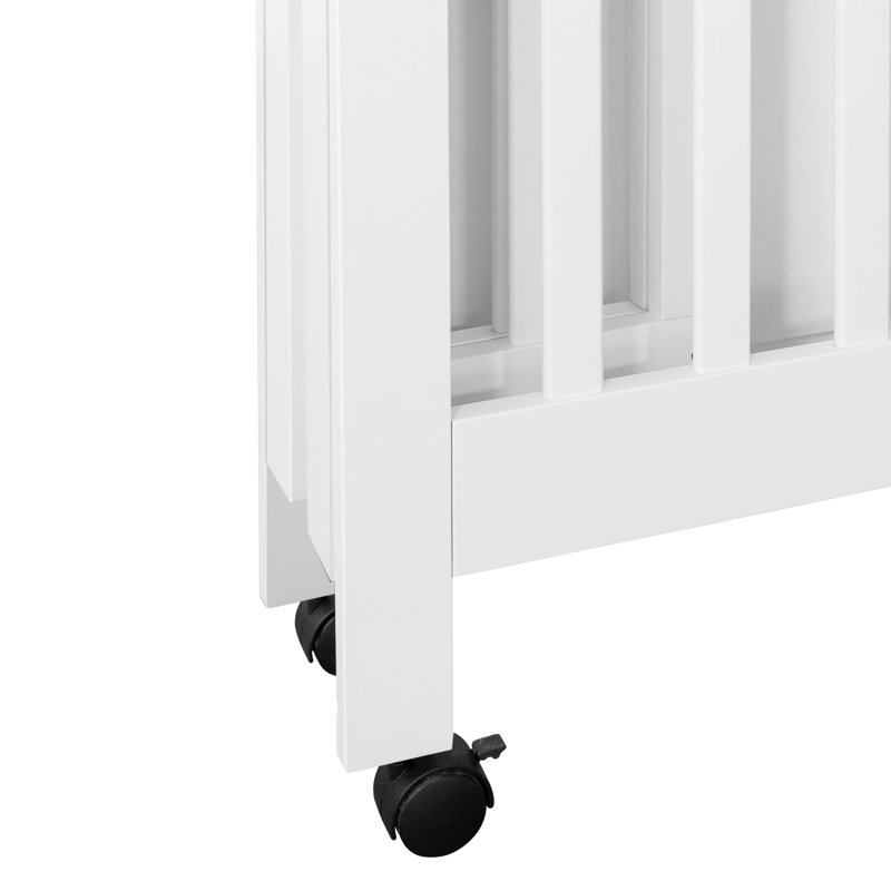 Origami Mini Portable Crib, White