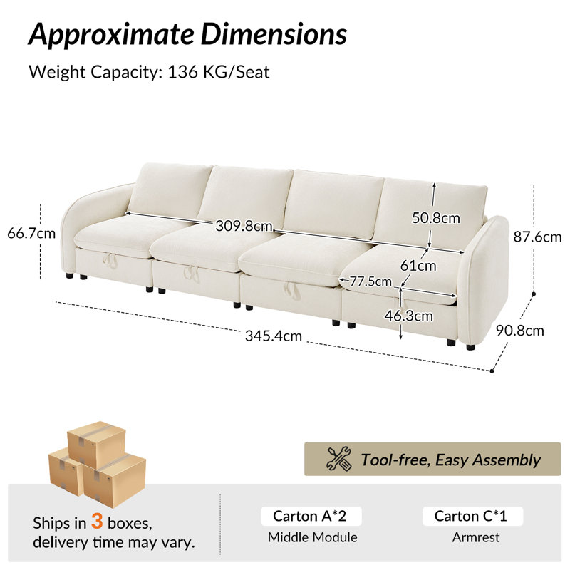 4 Seater Sofa
