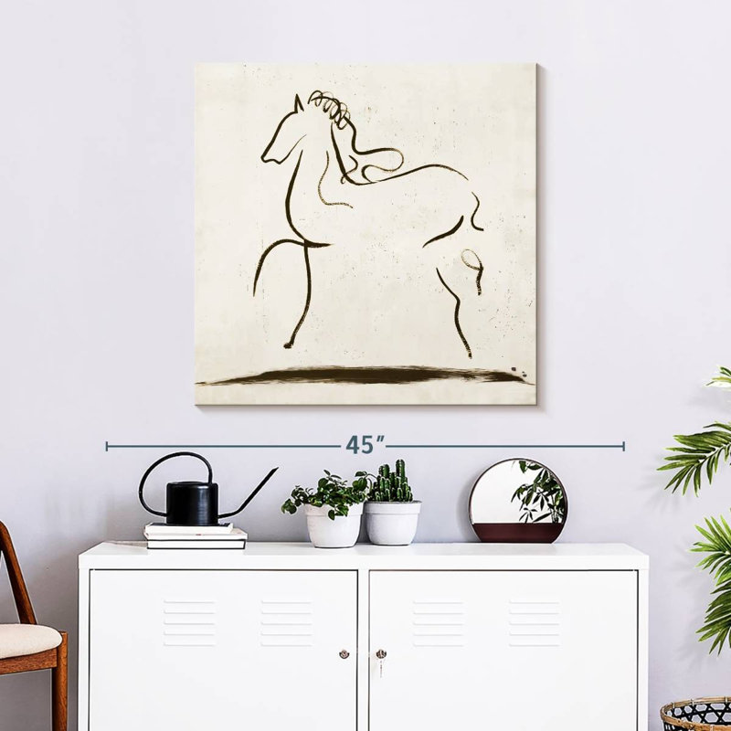 Brampt Horse Illustration
