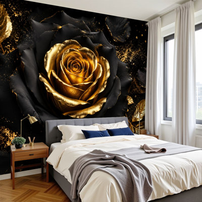 Papier peint adhésif auto-adhésif moderne pour la chambre à coucher Peel and Stick L 69 po x l 96 po