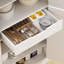 Armoire de rangement 71 po avec 4 tablettes réglables et tiroir-691749756