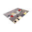 Mid Century Modern Hand Knotted Geometric Area Rug-2052562995