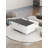 Cherubino Coffee Table with Fridge Cabinet and Bluetooth Stereo with Sockets and Ambient Lighting-104445151