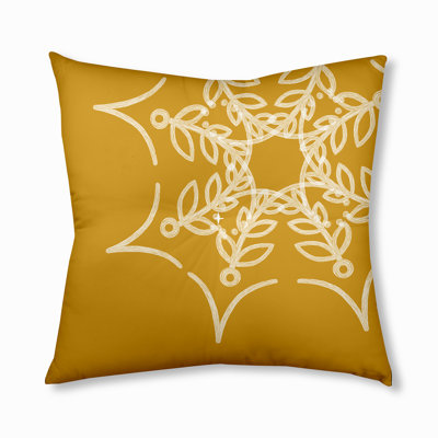 Geometric Reversible Throw Pillow