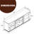 70.1" W Modern Tv Stand, Console Table With Storage Shelves-929414085