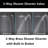 10" Rainfall Shower Head With Handheld Combo,3 Setting Diverter, Adjustable Extension Arm, Extra Long Hose,-122462783