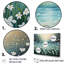 Ensemble de décorations murales Snowdrop Flowers Field In Winter II - Snowdrops-107736399-107736401