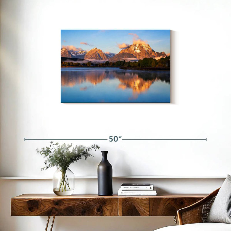 Alvord Sunshine On Grand Teton, H 20 po x l 30 po