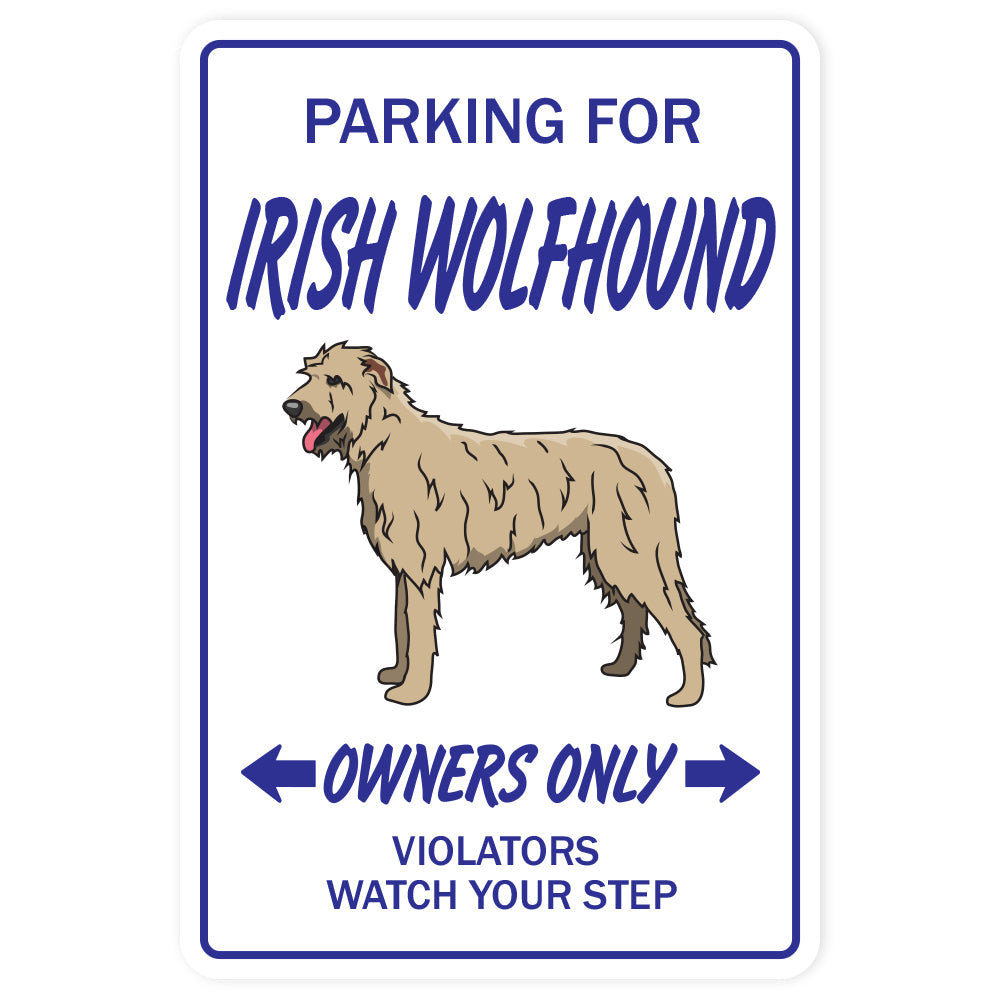 SignMission Irish Wolfhound Decal | Wayfair