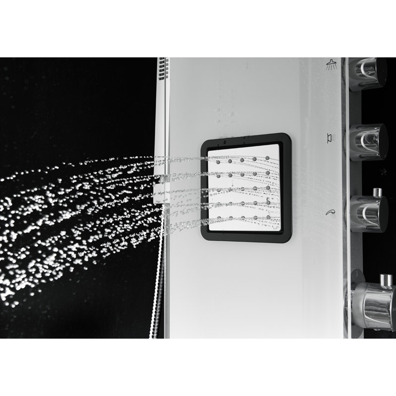 59'' Aluminum Alloy Shower Panel with Adjustable Shower Head
