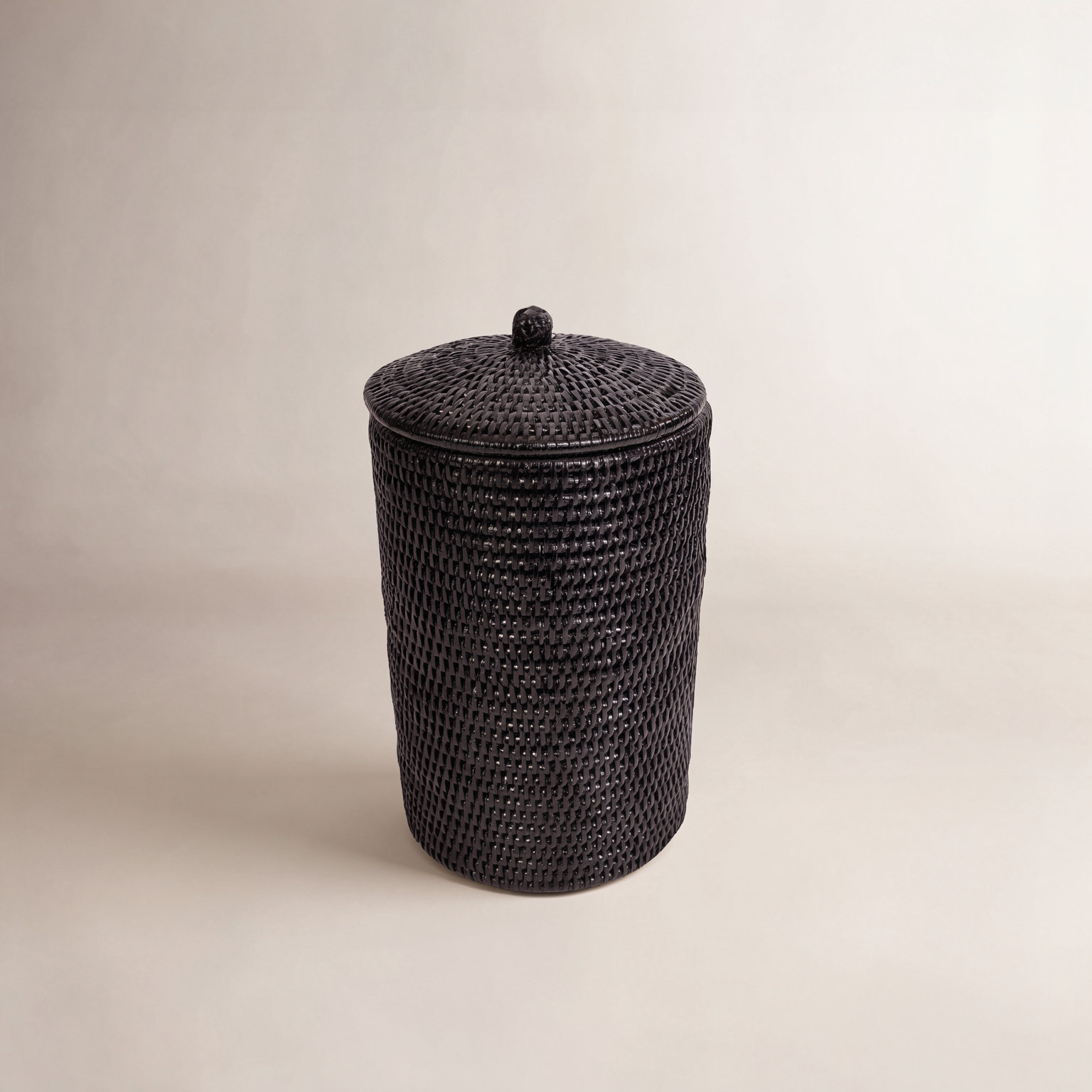Rael Freestanding Toilet Paper Holder, Tudor Black