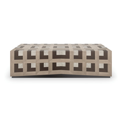 Caracole Classic Solid Wood Cocktail Table
