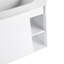 Meuble-lavabo mural 28 po avec lavabo en céramique blanche et porte à fermeture en douceur 28 po-1236443316