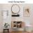 Hemish 24'' Single Bathroom Vanity with Manufactured Wood Top-103800065-103800069