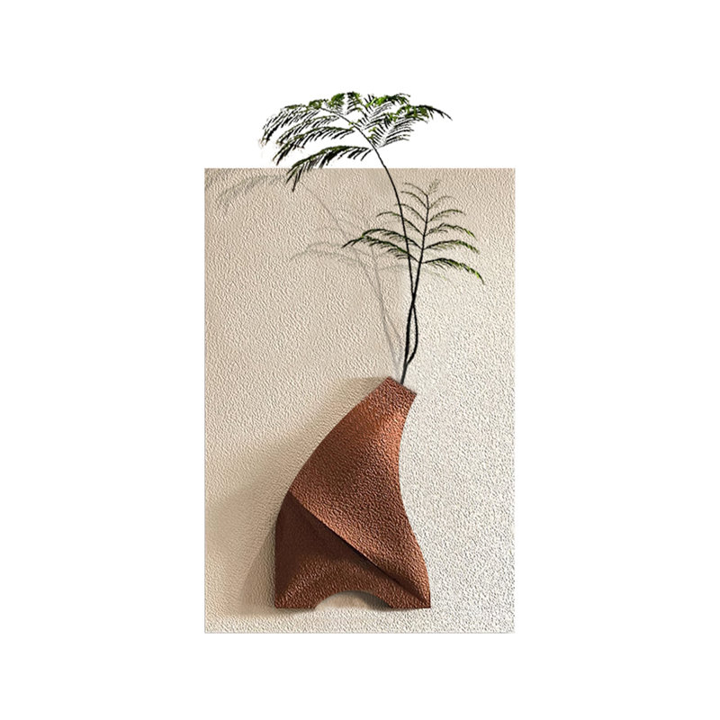 Zen-Style Three-Dimensional Sandstone Greenery With Lighted Murals, 39.37" H x 27.56" W x 1.18" D