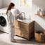 Évier utilitaire avec armoire, évier utilitaire autoportant, armoire d'évier de salle de lavage, station de lavabo d'extérieur, évier utilitaire en acier inoxydable