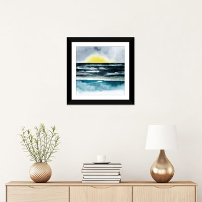 « seaside brume ii », reproduction sur toile