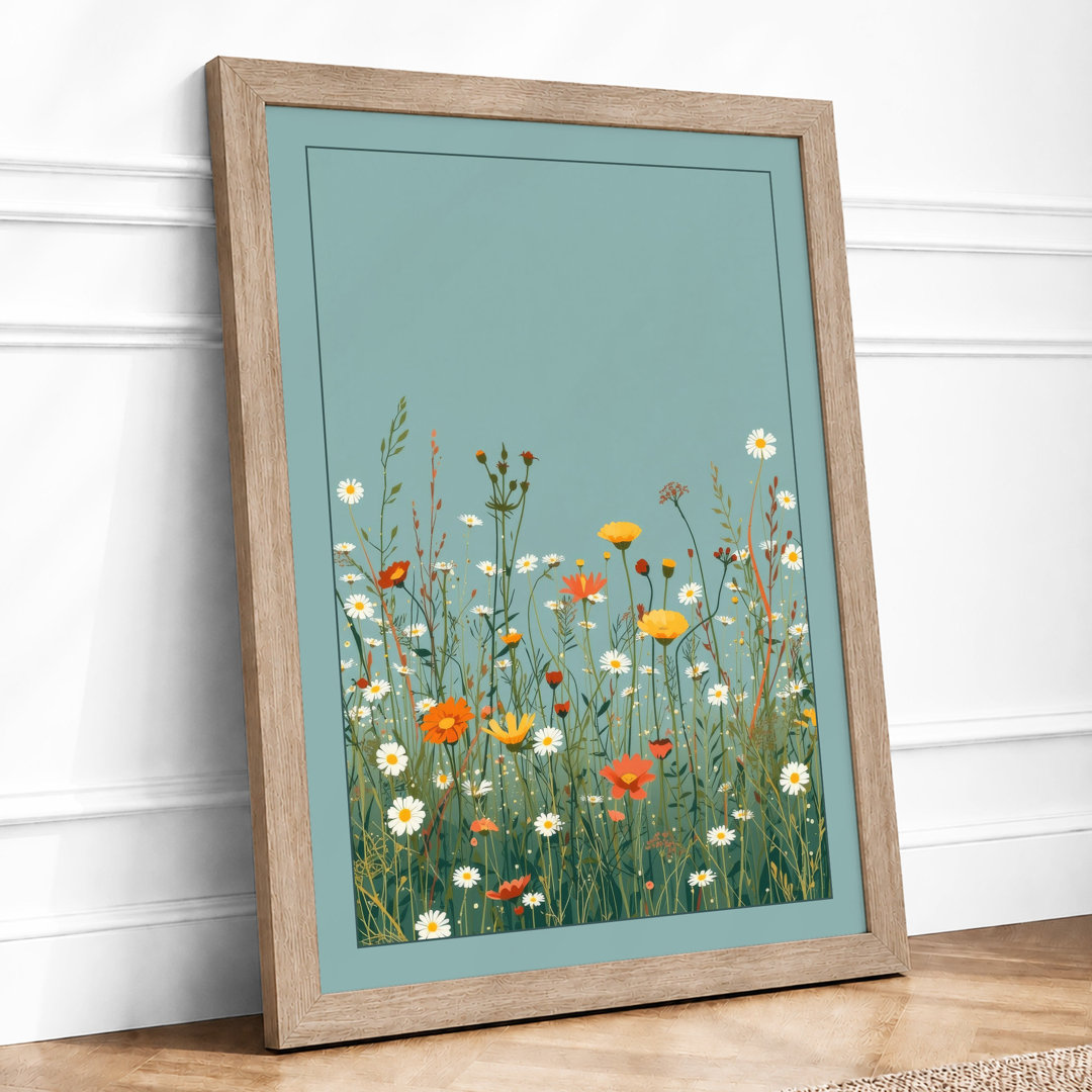 Wildflower Meadow Botanical - Framed Print