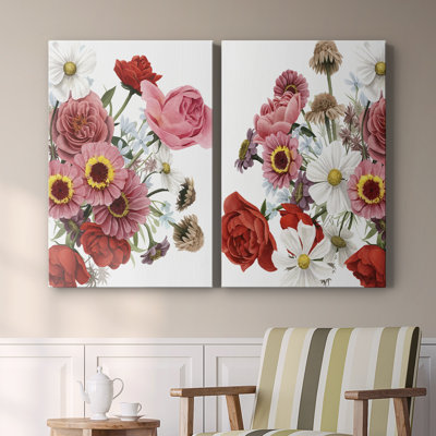 Modern Arrangement I - Toile tendue avec châssis de qualité supérieure - Prêt à être accroché