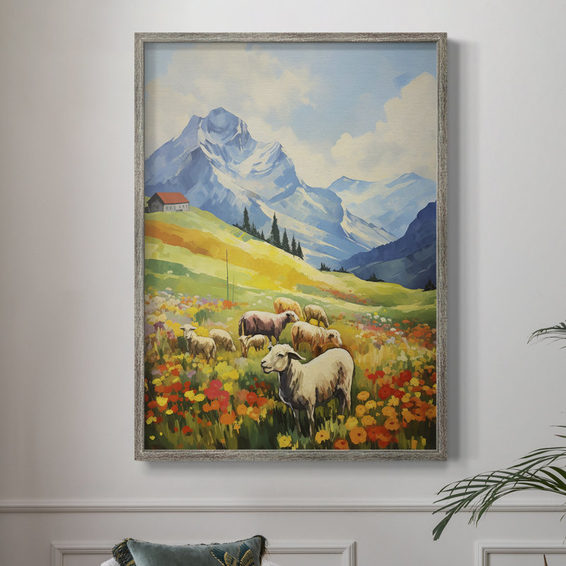 LANDSCAPES Series CCXL, reproduction encadrée - bois massif, H 11 po x l 9 po