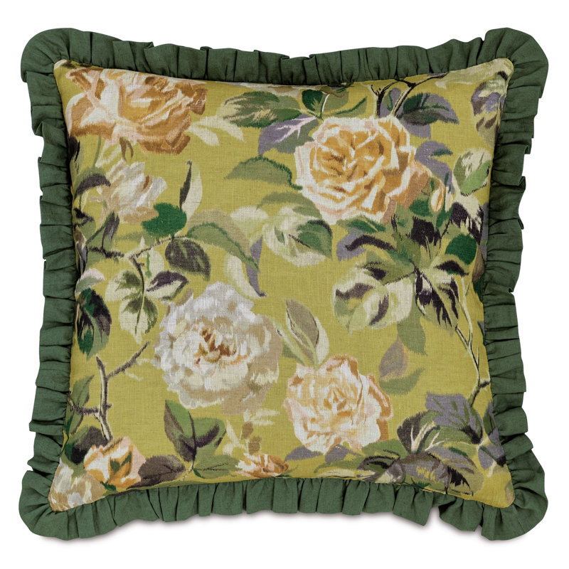Manderley Ruffled Decorative Pillow