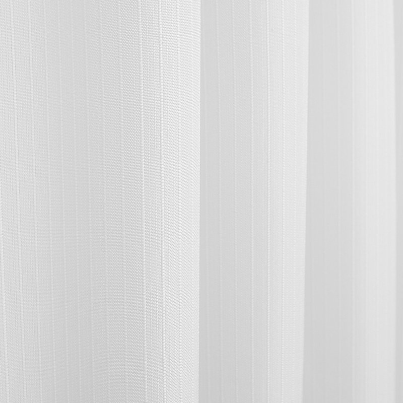 Rideaux de café Ennis, Blanc, L 36 po x l 54 po
