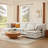 U_Style Double-Layer Cushion Modern Large U-Shaped Modular Sofa