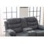 Ensemble de salon inclinable manuel 3 pièces avec porte-gobelets-1343039623