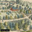 1859 Vue aérienne du mont Vernon, la maison de George Washington (carte)-96096301