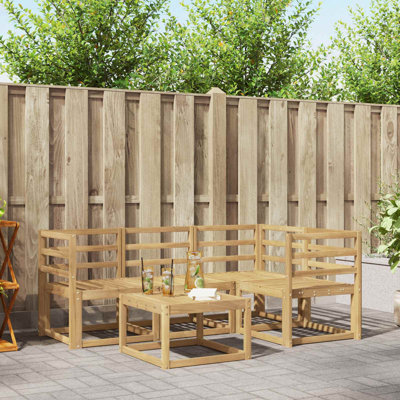  Outdoor Sofa Set 5 pcs Sectional Garden Furniture Terrace Seating Patio