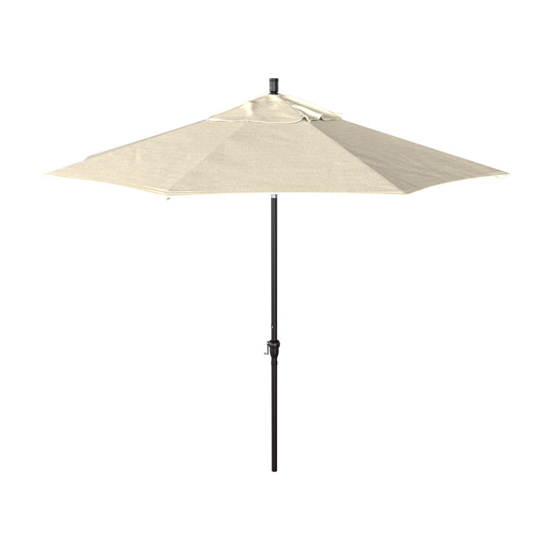 Parasol de marché en aluminium de 9 pieds Camry, Toile Toile Toile Sunbrella®