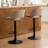 Swivel Adjustable Height Bar Stools, Faux Leather Upholstered Counter Stools, Modern Pub Stools-2067231101