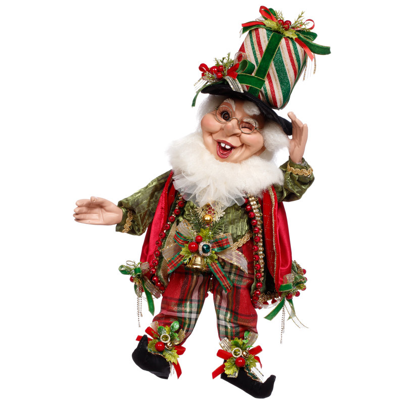 Christmas Present Elf, Medium - 21.5 Inches