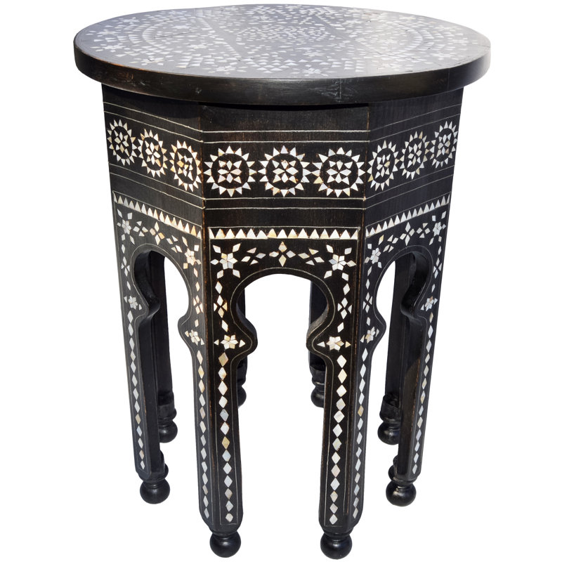 Solid Wood End Table