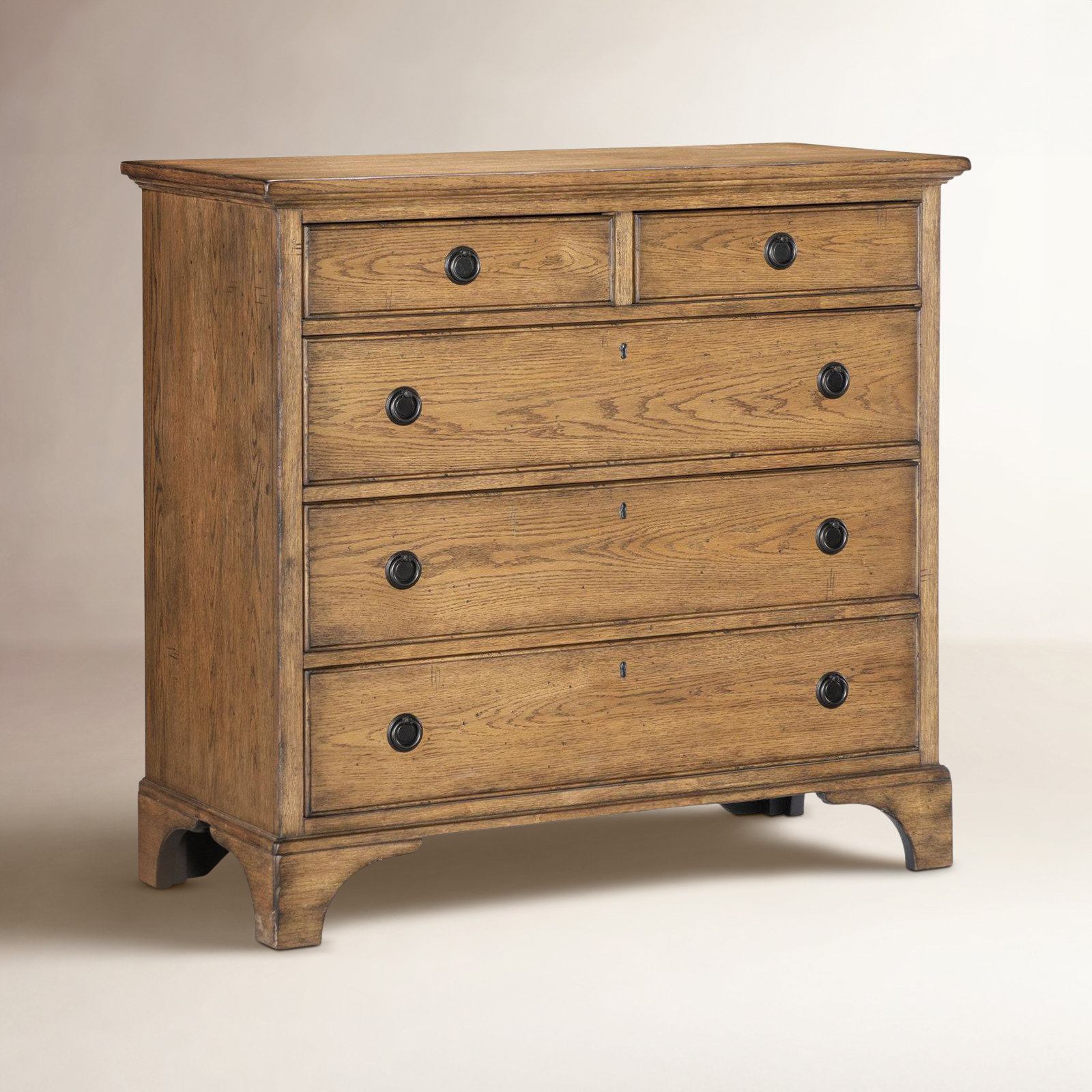 Country Living 5-Drawer Accent Chest 1, Brown