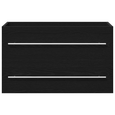 vidaXL Sink Cabinet Bathroom Vanity Unit Wall Storage Cupboard Engineered Wood