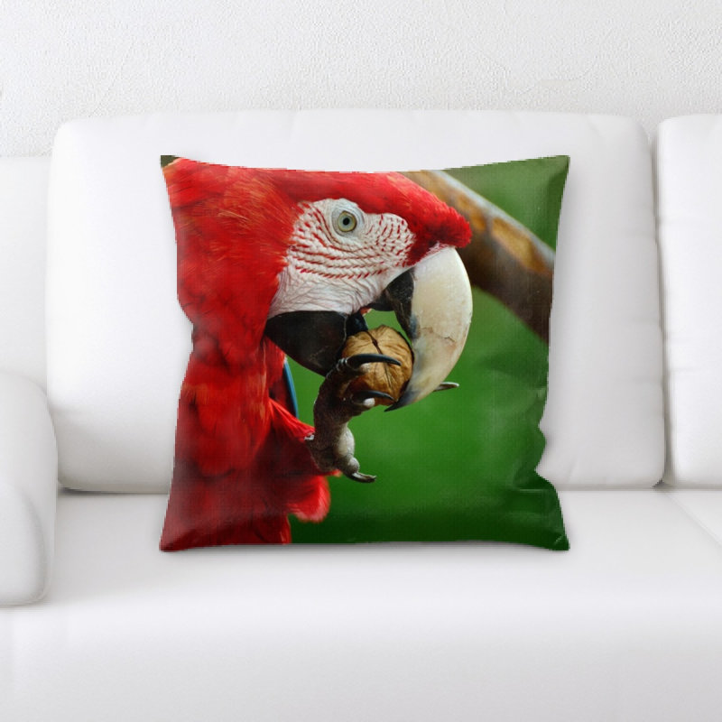Microsuede Throw Pillow