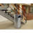 Leafview Steel Open Kitchen Trash Can - 40 Gallons