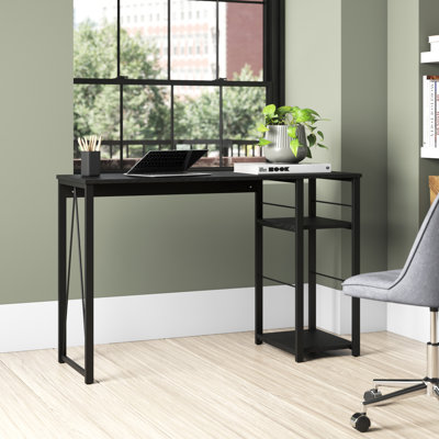 Ferro 2-Tier Shelf Writing Desk