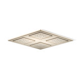 WaterTile Rain Overhead Showering Panel with 4 22-Nozzle Sprayheads