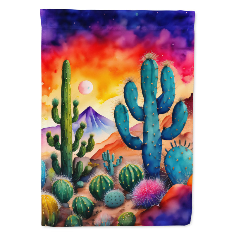 Drapeau de jardin double en polyester H 15,5 po x l 11,25 po