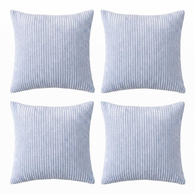 Housse de coussin simple à rayures