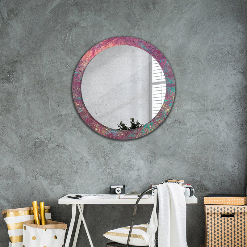 Huldar Glass Flat Wall Mirror