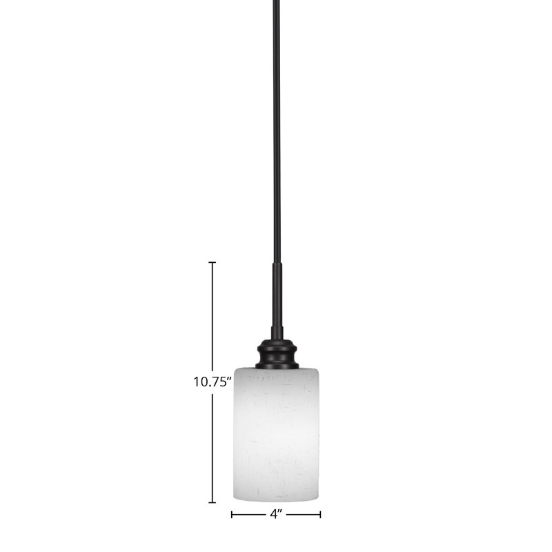 Mini-luminaire suspendu Edge, Espresso