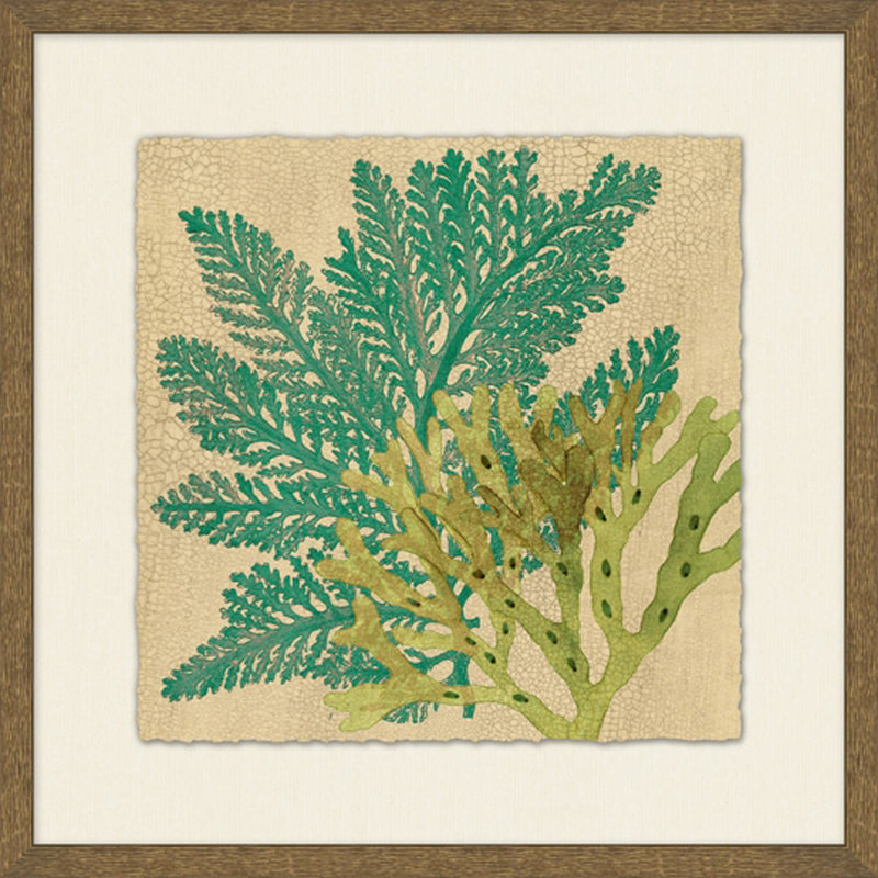 Crackled Layered Seagrass 4 Painting