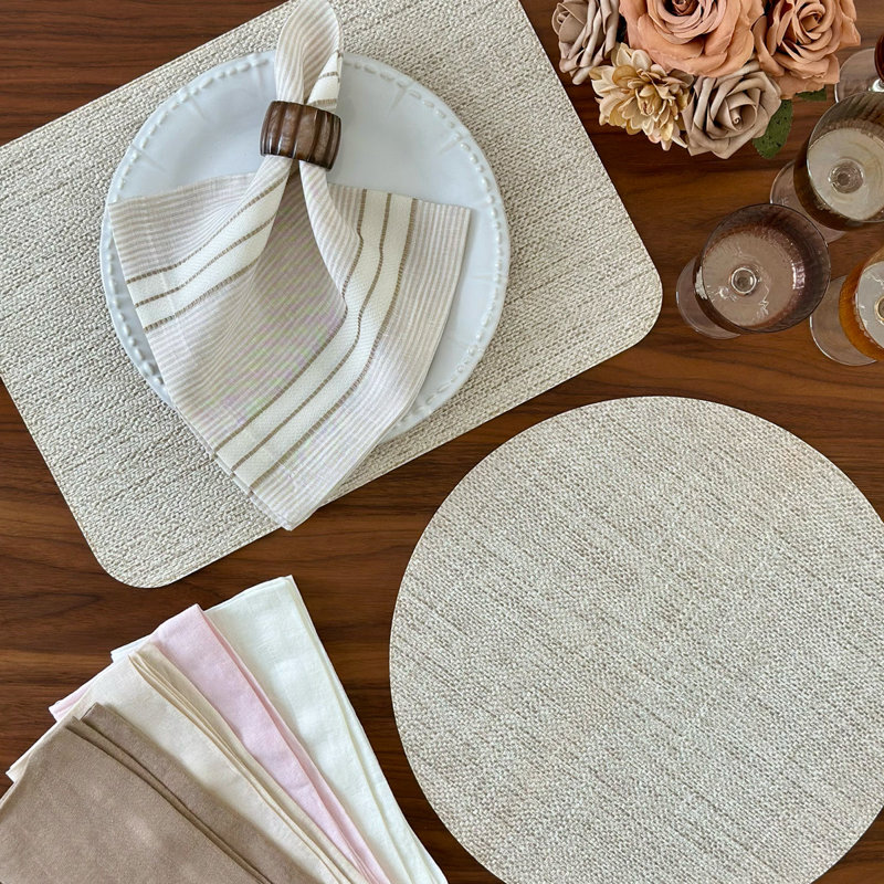 Echo Placemats, Tan