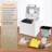 2LB Compact Bread Maker, 21-in-1 Programmable Machine with Auto Yeast & Nut Dispenser