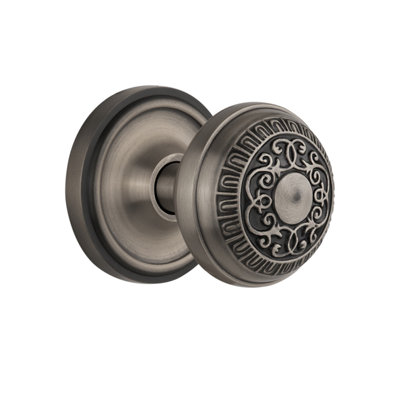 Poignée de porte Classic Rosette avec œuf et fléchettes